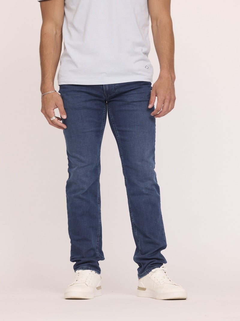 Lee Cooper - Jean LC122 L34 Stone brushed Gris - Kiabi