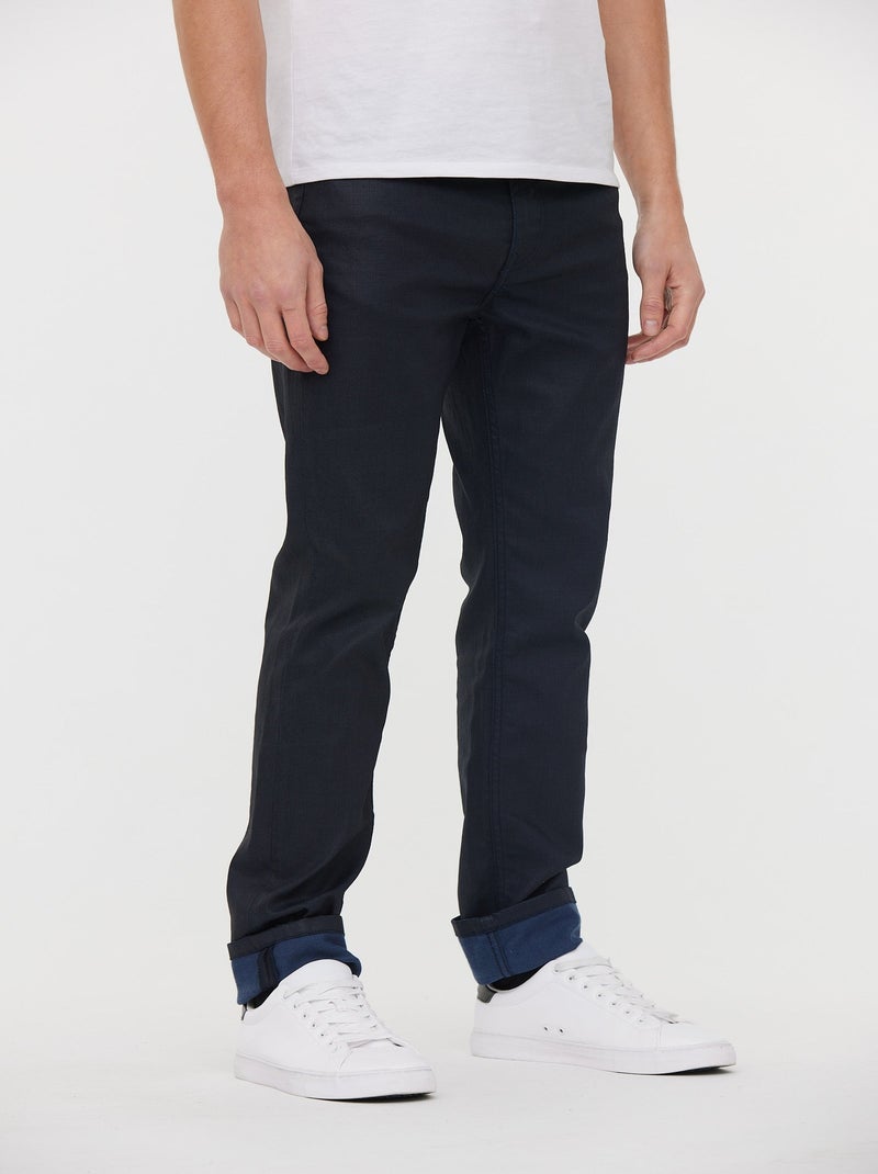 Lee Cooper - Jean LC122 Marine Coatted - L34 Bleu - Kiabi