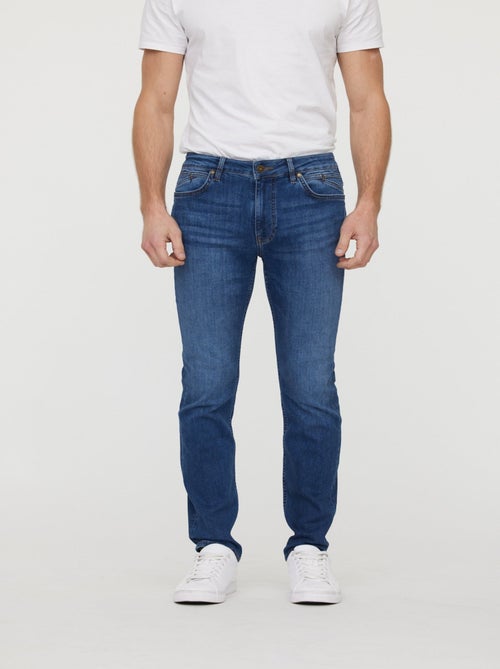 Lee Cooper - Jean LC122 Medium Blue Brushed - Kiabi