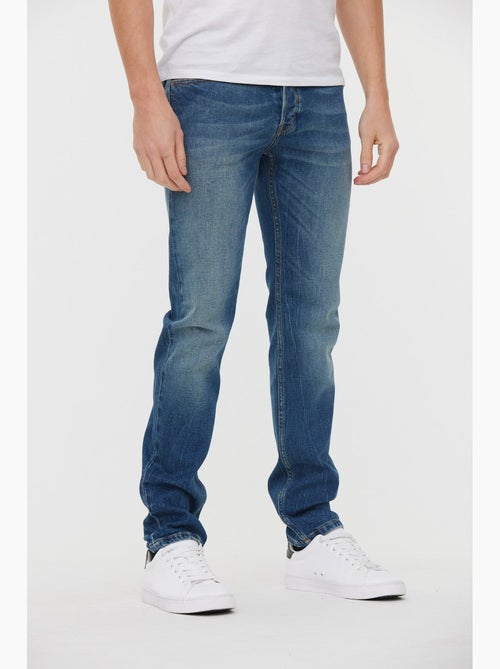 Lee Cooper - Jean LC122 Medium Blue Brushed L34 - Kiabi