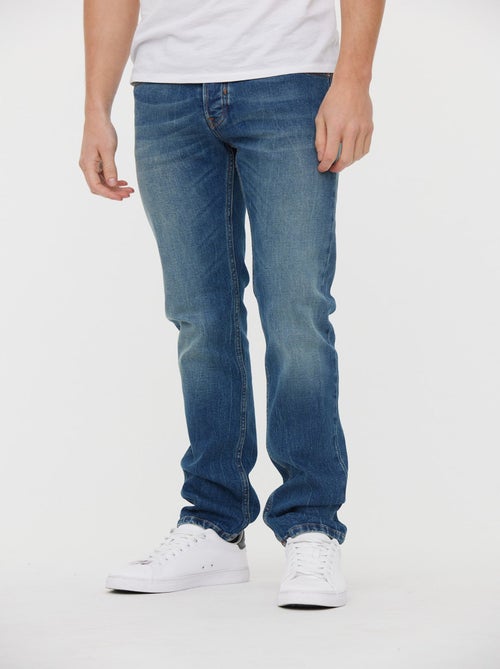Lee Cooper - Jean LC122 Medium Blue Brushed L34 - Kiabi