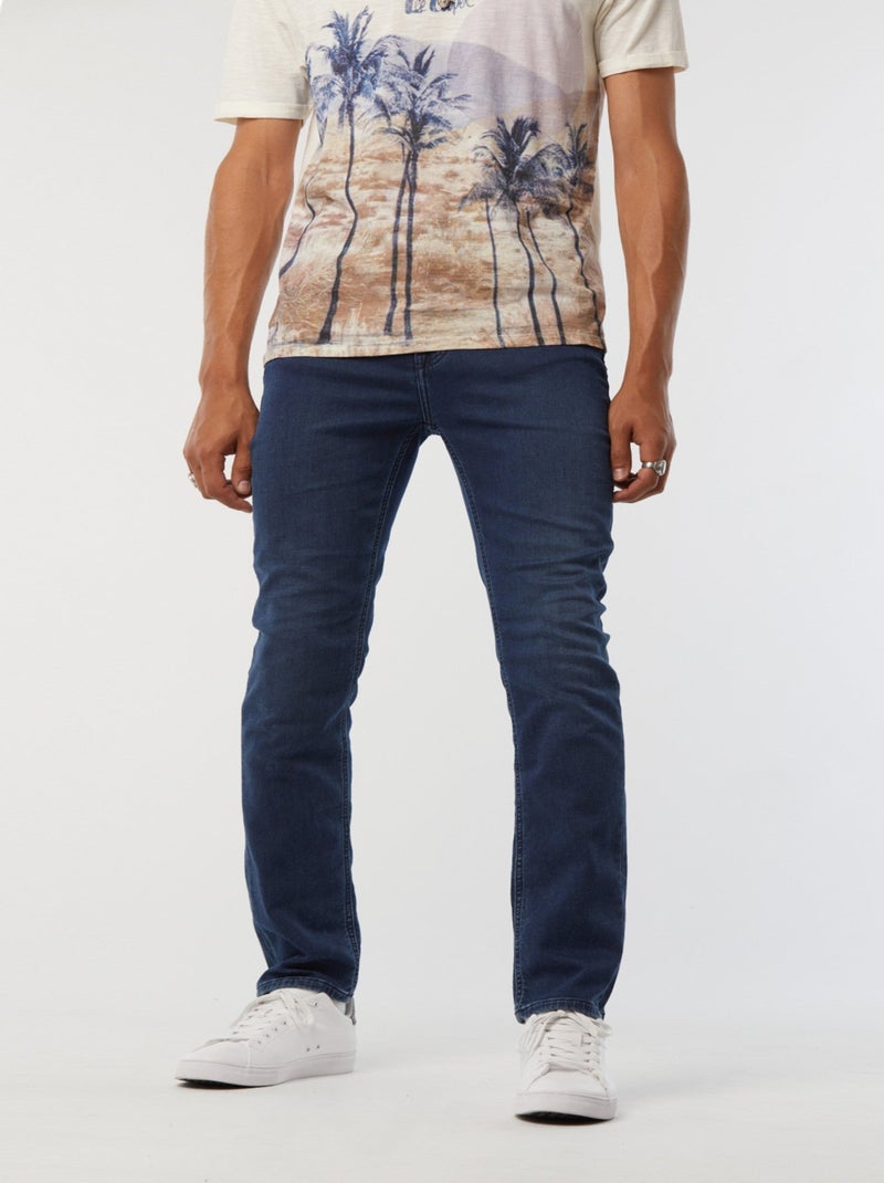Lee Cooper - Jean LC122 Medium Blue L34 Bleu - Kiabi