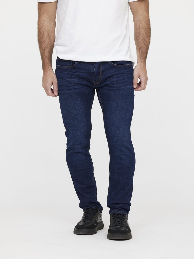 Lee Cooper - Jean LC122 Original blue brushed Bleu - Kiabi