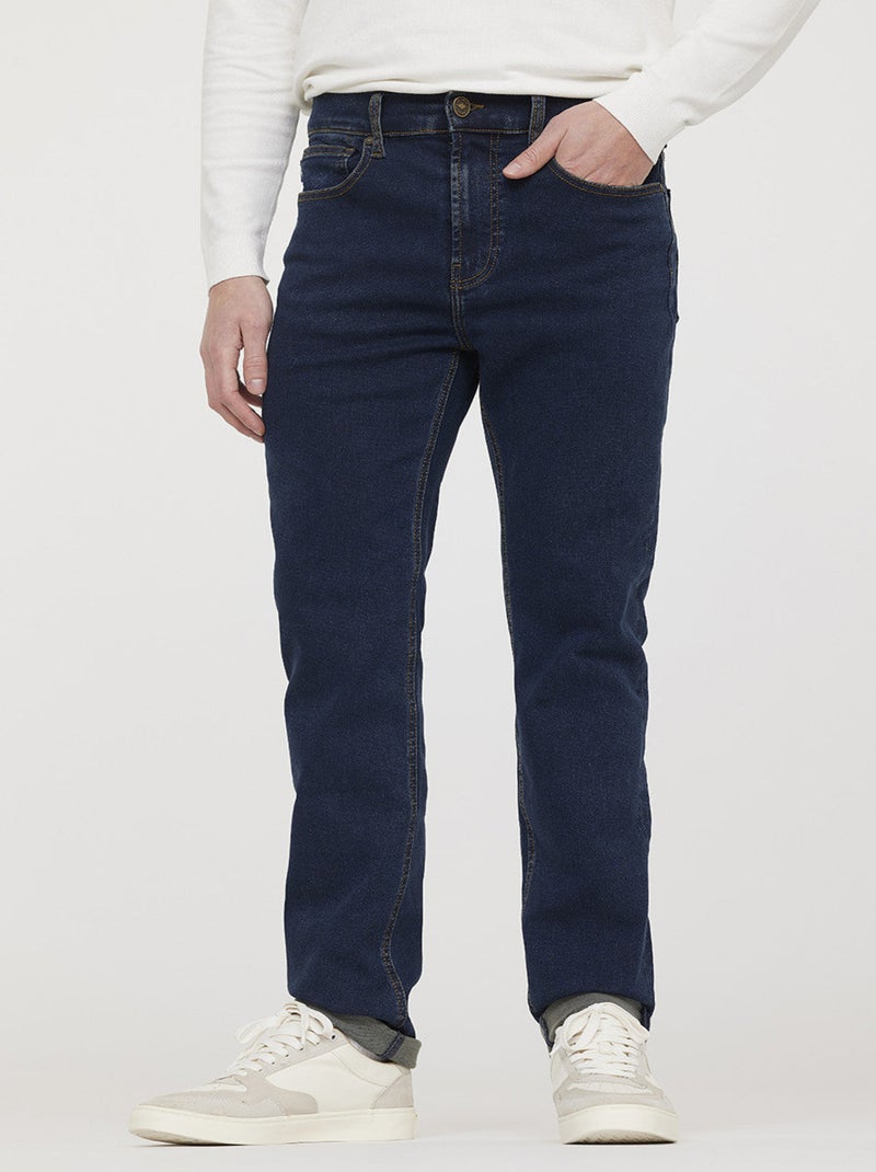 Lee Cooper - Jean LC126 Blue Black Pique Bleu gris - Kiabi