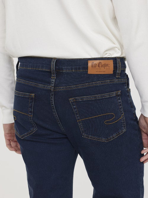 Lee Cooper - Jean LC126 Blue Black Pique - Kiabi