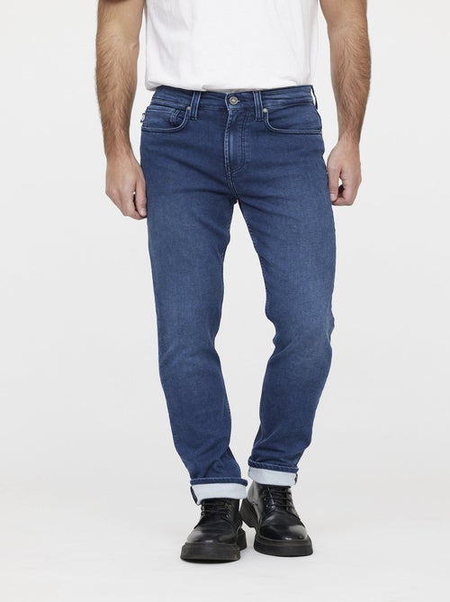 Lee Cooper - Jean LC126 Medium Blue Brushed - Kiabi