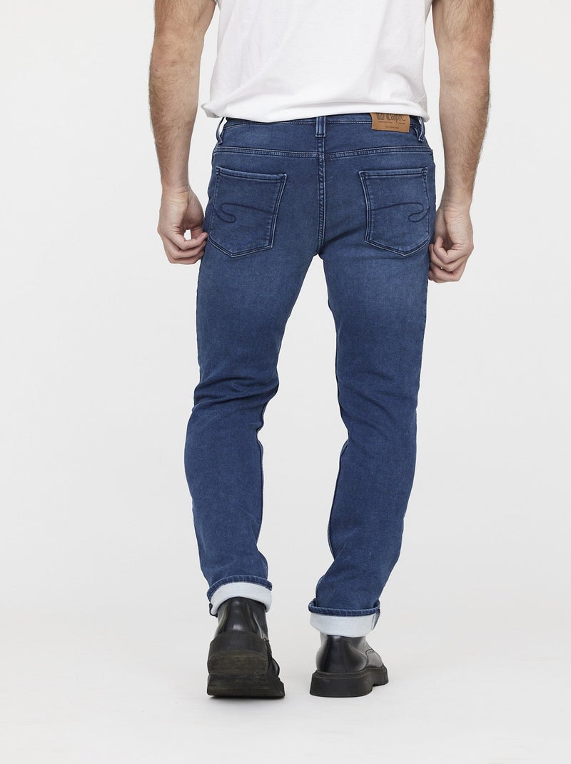 Lee Cooper - Jean LC126 Medium Blue Brushed Bleu - Kiabi