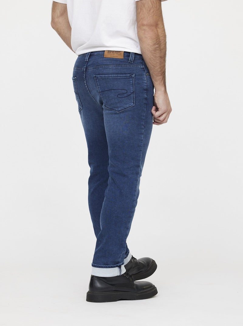 Lee Cooper - Jean LC126 Medium Blue Brushed Bleu - Kiabi