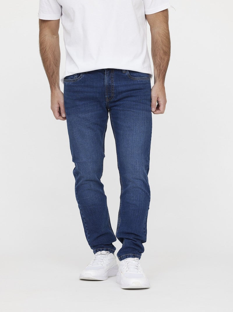 Lee Cooper - Jean LC128 Blue Brushed Bleu - Kiabi