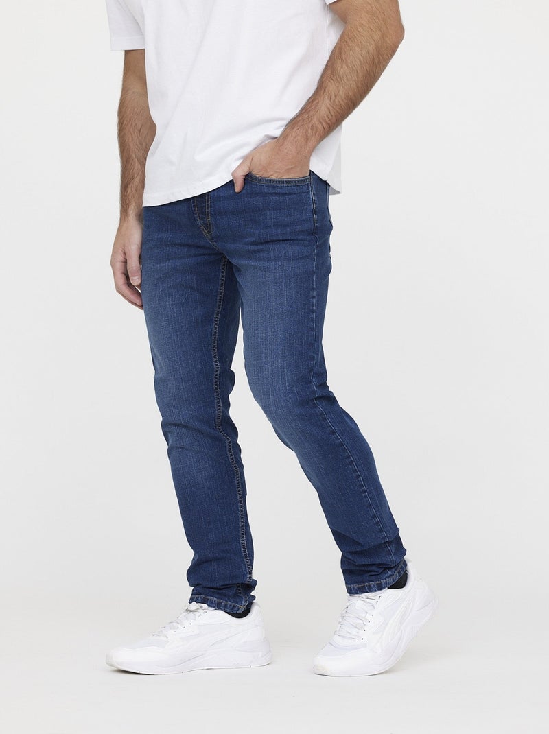 Lee Cooper - Jean LC128 Blue Brushed Bleu - Kiabi