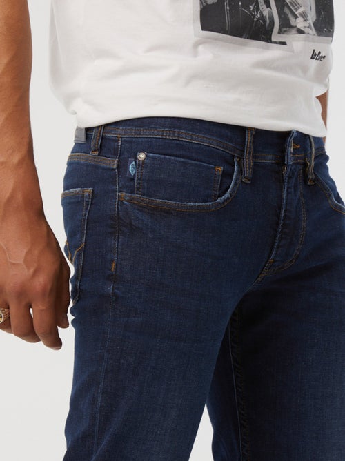 Lee Cooper - Jean LC128 Dark Blue Brushed - L34 - Kiabi