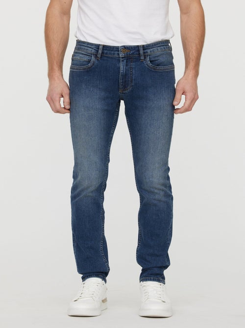 Lee Cooper - Jean LC128 Dark Blue Brushed - Kiabi