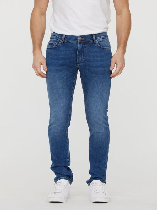 Lee Cooper - Jean LC132 Medium Blue Brushed - Kiabi