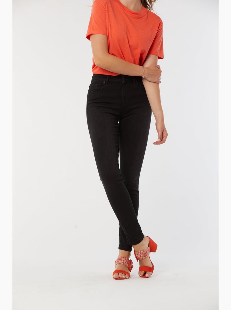 Lee Cooper - Jean LC135 Black Black Noir - Kiabi