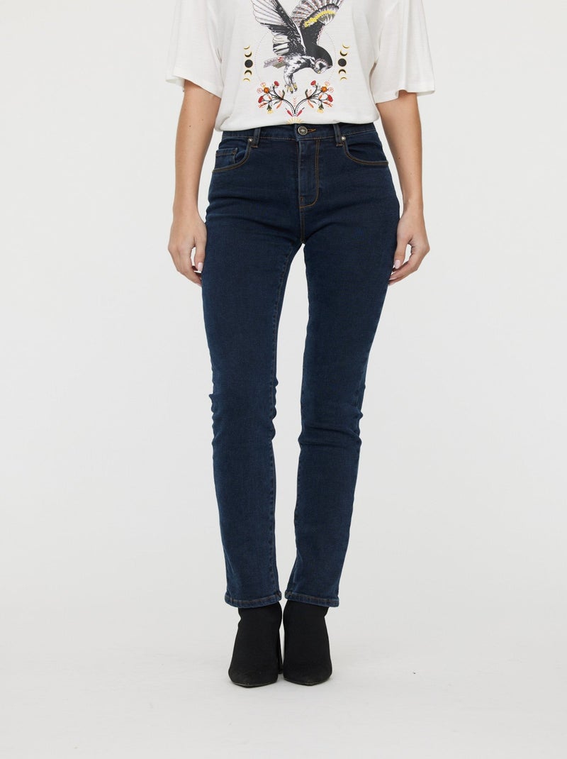 Lee Cooper - Jean LC135 Blue Black Bleu - Kiabi