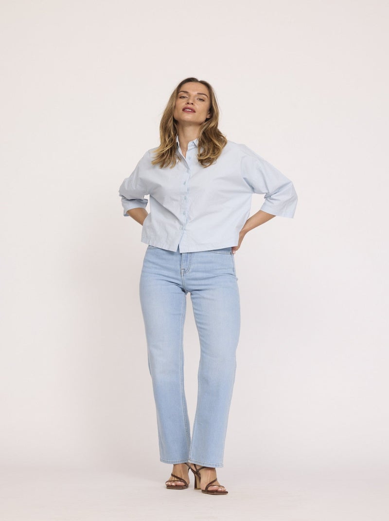 Lee Cooper - Jean LC151 Bleached Blanc - Kiabi