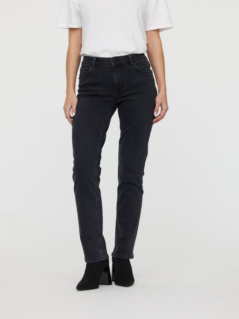 Lee Cooper - Jean LC161 Black Used Noir - Kiabi