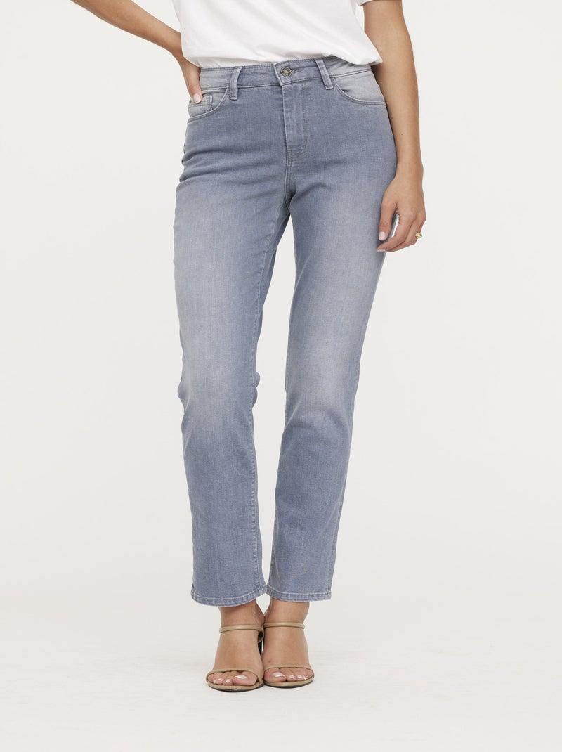 Lee Cooper - Jean LC161 Blue Grey Light Brushed Bleu - Kiabi