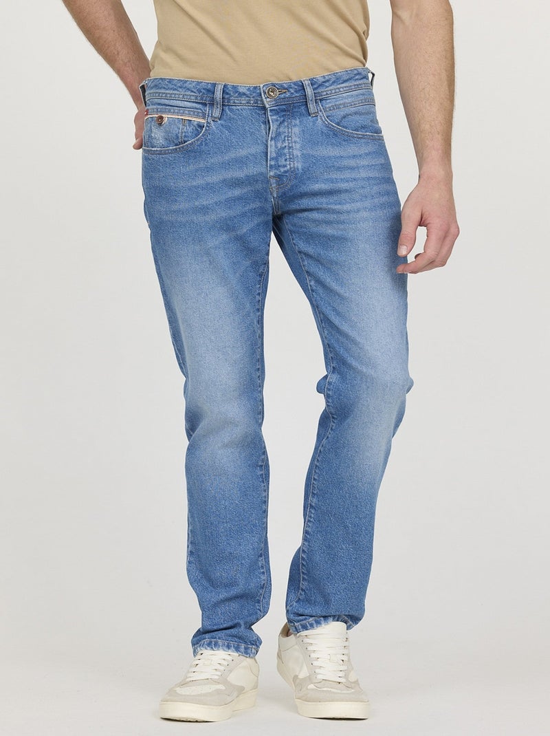 Lee Cooper - Jean LONGJOHN L34 Baby blue used Bleu - Kiabi