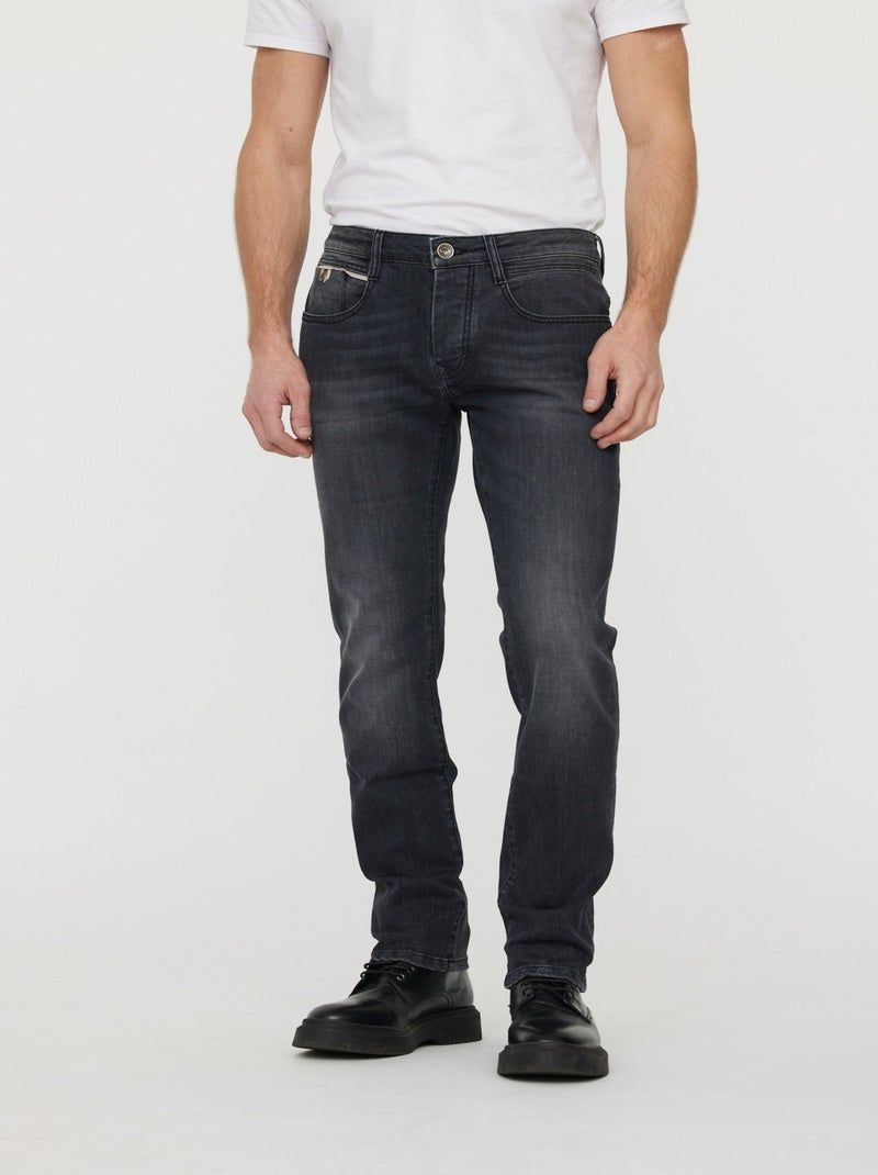 Lee Cooper - Jean Longjohn Vintage Black Noir - Kiabi