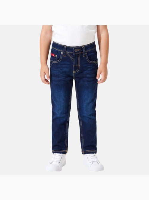 Lee cooper - jean slim 5 poches, coupe droite - Kiabi