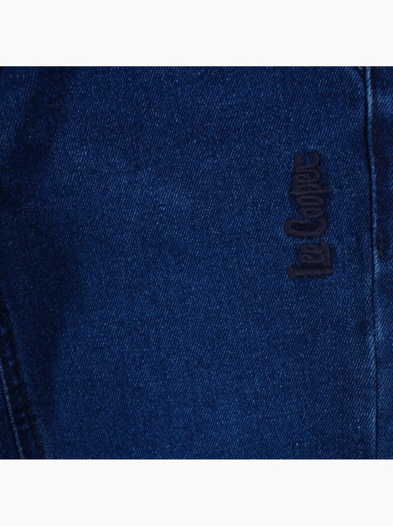 Lee cooper - jean slim 5 poches, coupe droite Bleu - Kiabi