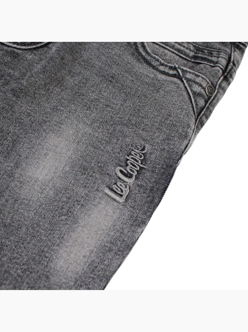 Lee cooper - jean slim 5 poches, coupe droite Gris - Kiabi