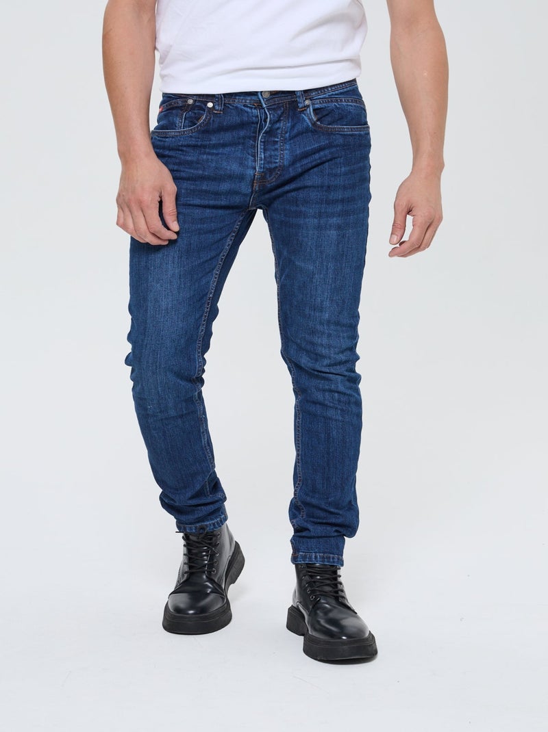 Lee Cooper - Jean Tapered Jamor Bleu - Kiabi