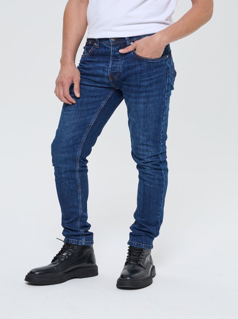 Lee Cooper - Jean Tapered Jamor Bleu - Kiabi