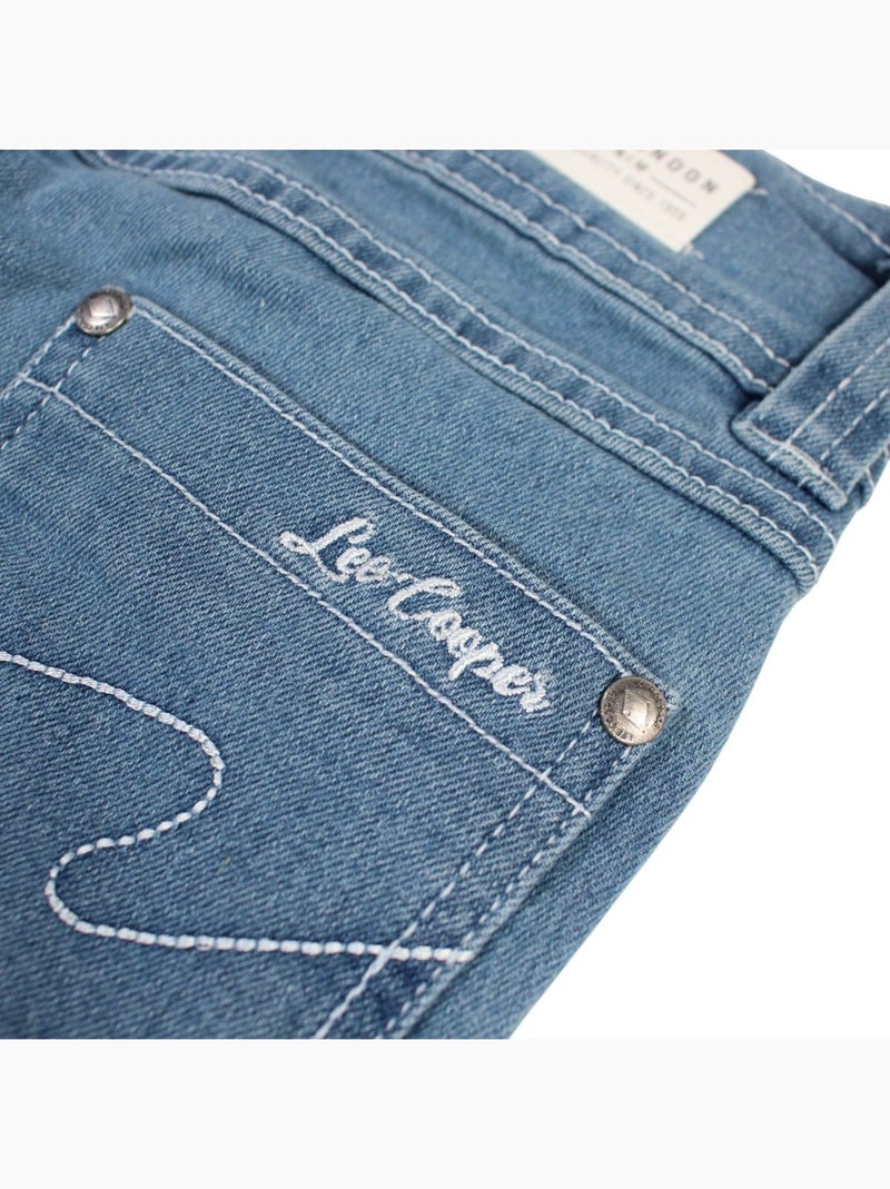 Lee Cooper - Jeans Fille Lee Cooper Bleu - Kiabi