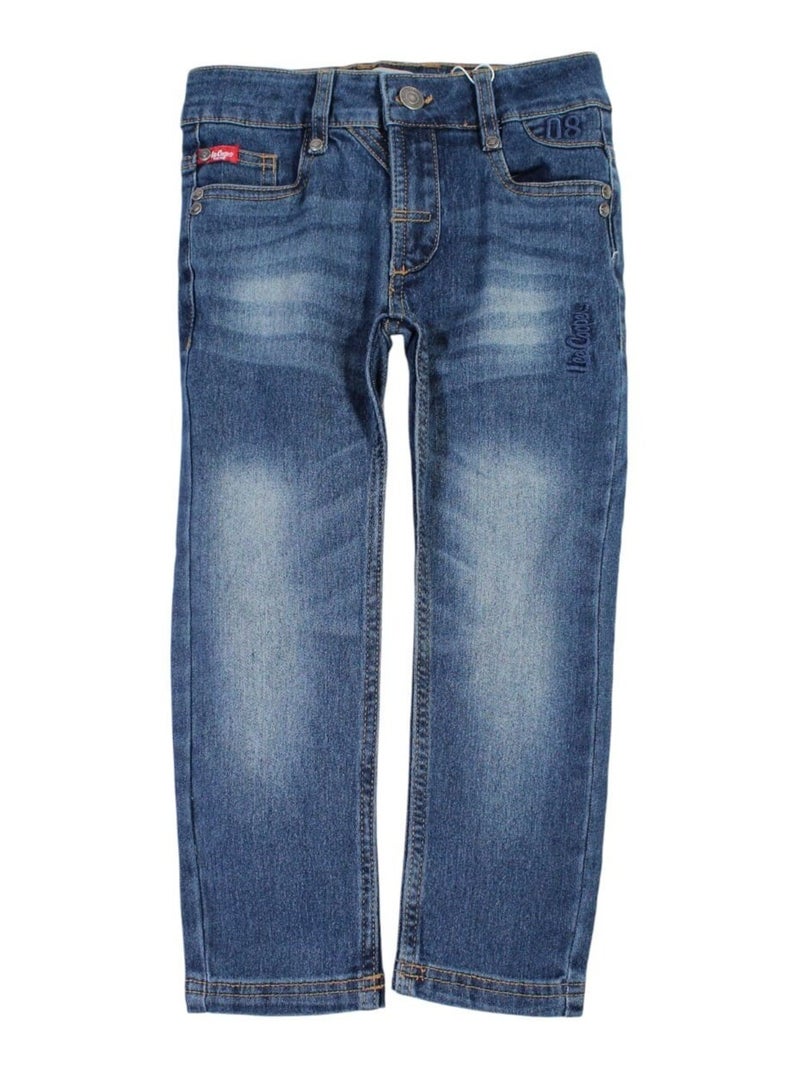 Lee Cooper - Jeans imprimé Lee Cooper en coton Bleu - Kiabi