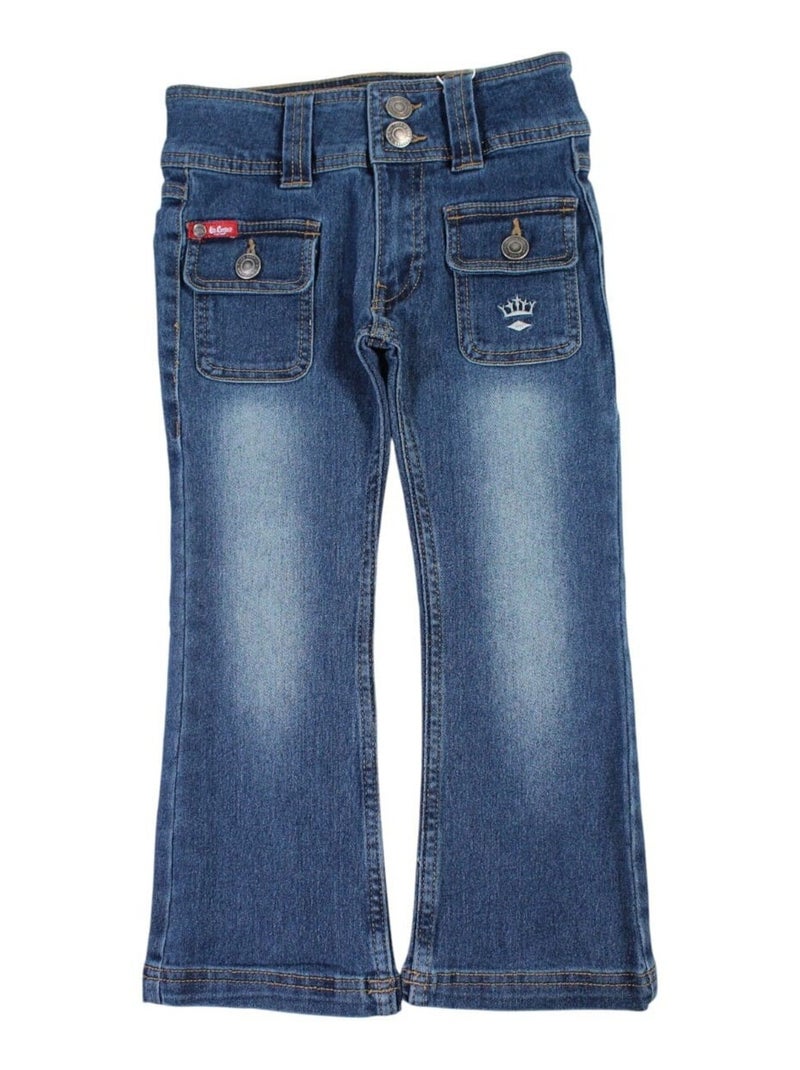 Lee Cooper - Jeans imprimé Lee Cooper en coton Bleu - Kiabi