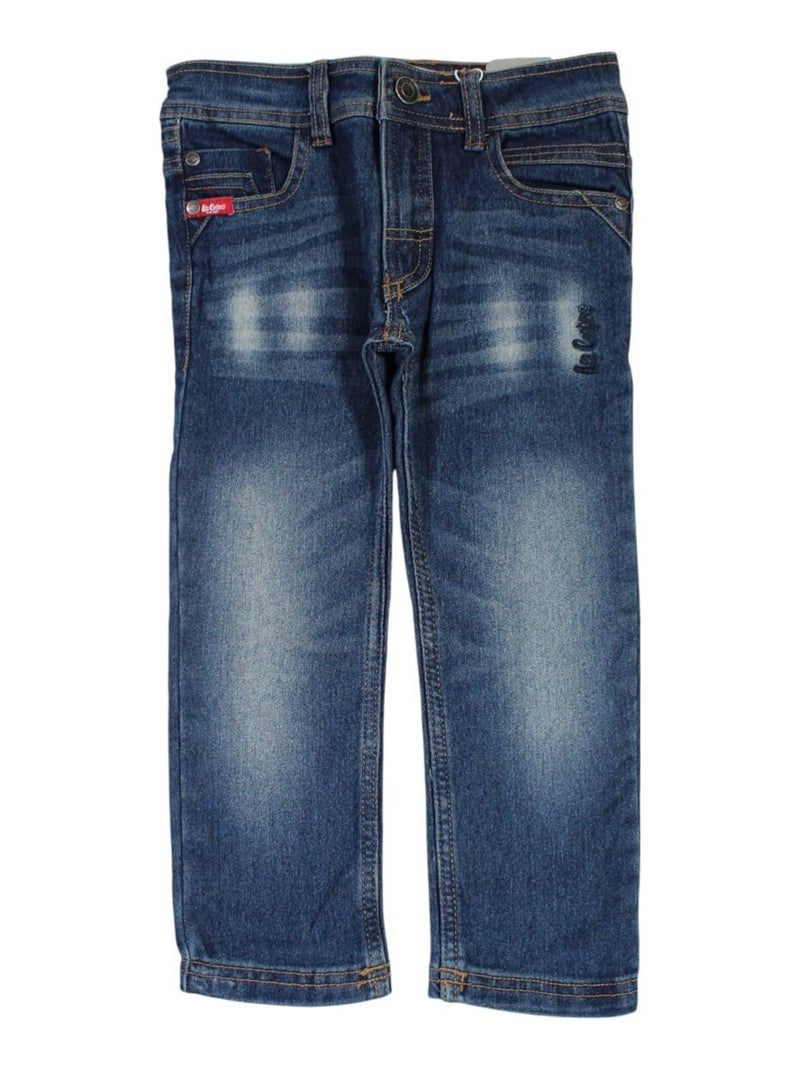 Lee Cooper - Jeans imprimé Lee Cooper en coton Bleu marine - Kiabi
