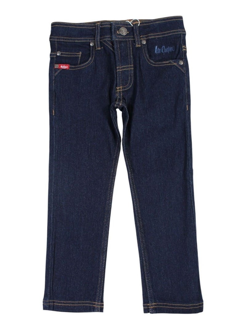 Lee Cooper - Jeans imprimé Lee Cooper en coton Bleu marine - Kiabi