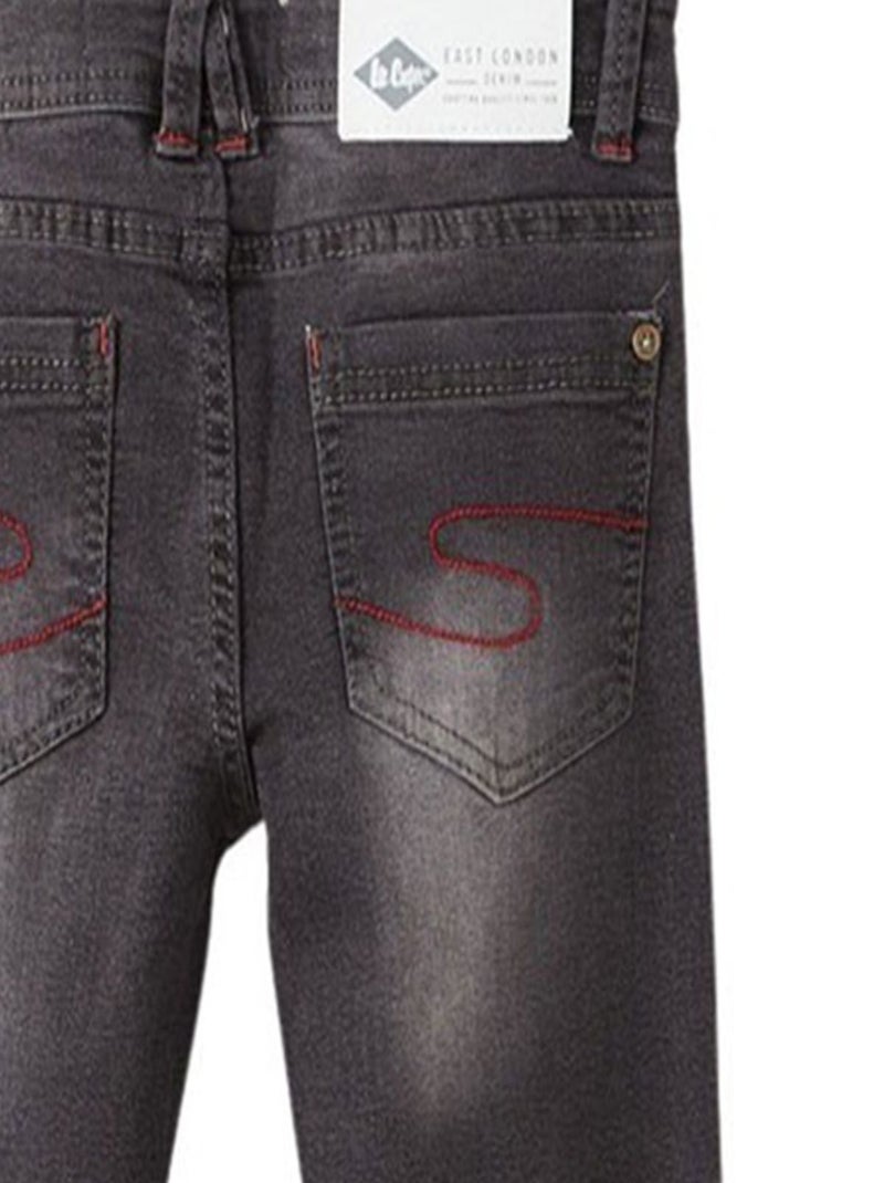 Lee Cooper - Jeans imprimé Lee Cooper en coton Gris - Kiabi