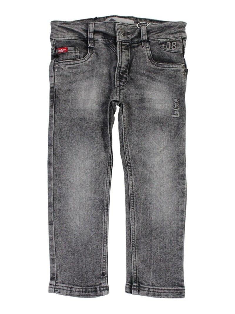 Lee Cooper - Jeans imprimé Lee Cooper en coton Gris - Kiabi