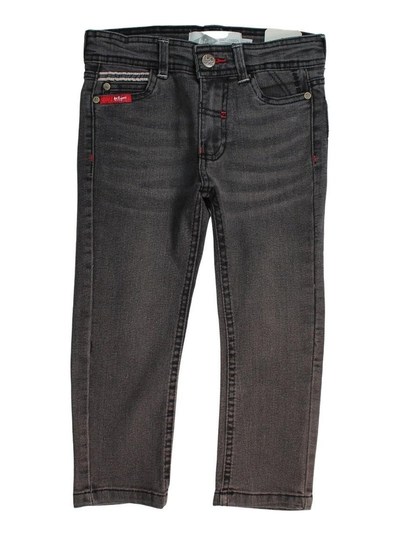 Lee Cooper - Jeans imprimé logo en coton Gris - Kiabi