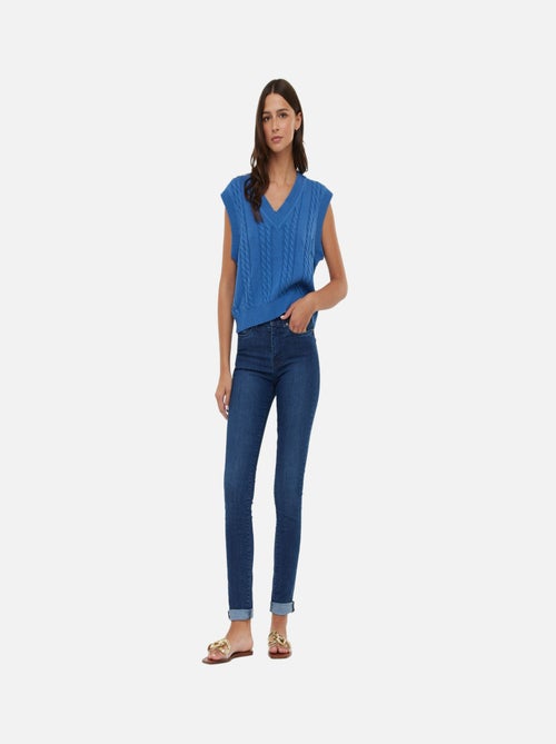 Lee Cooper - Jeans JANA Medium blue - L30 - Kiabi Lee Cooper - Jeans JANA Medium blue - L30 - Kiabi