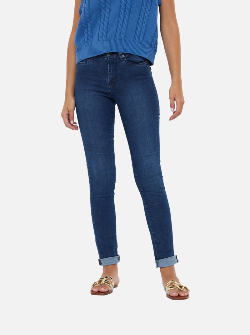 Lee Cooper - Jeans JANA Medium blue Bleu - Kiabi