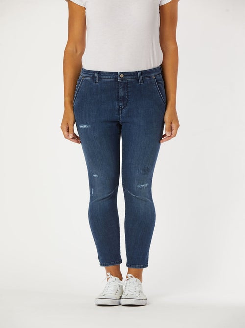Lee Cooper - Jeans JAZY Destroy Ocean Blue - Kiabi