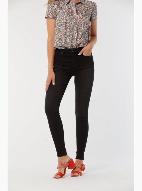 Lee Cooper - Jeans LC115 Noir - L32 - Kiabi Lee Cooper - Jeans LC115 Noir - L32 - Kiabi