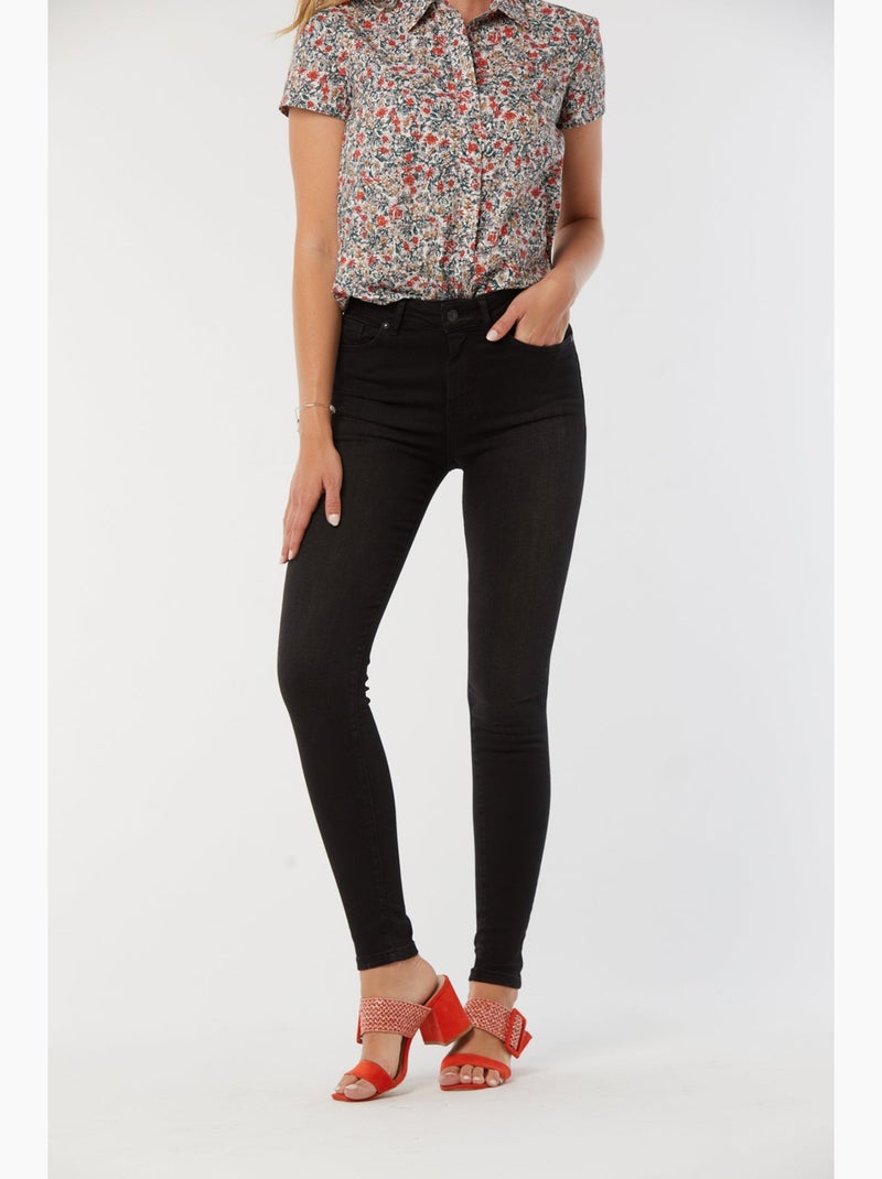 Lee Cooper - Jeans LC115 Noir - L32 Noir - Kiabi