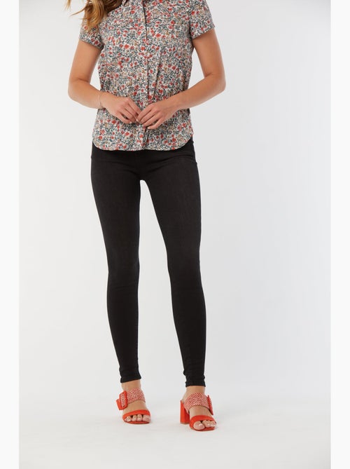 Lee Cooper - Jeans LC115 Noir - L32 - Kiabi Lee Cooper - Jeans LC115 Noir - L32 - Kiabi