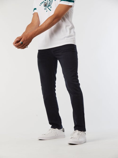 Lee Cooper - Jeans LC122 Dark blue brushed - L34 - Kiabi