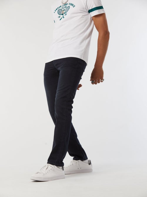 Lee Cooper - Jeans LC122 Dark blue brushed - L34 - Kiabi