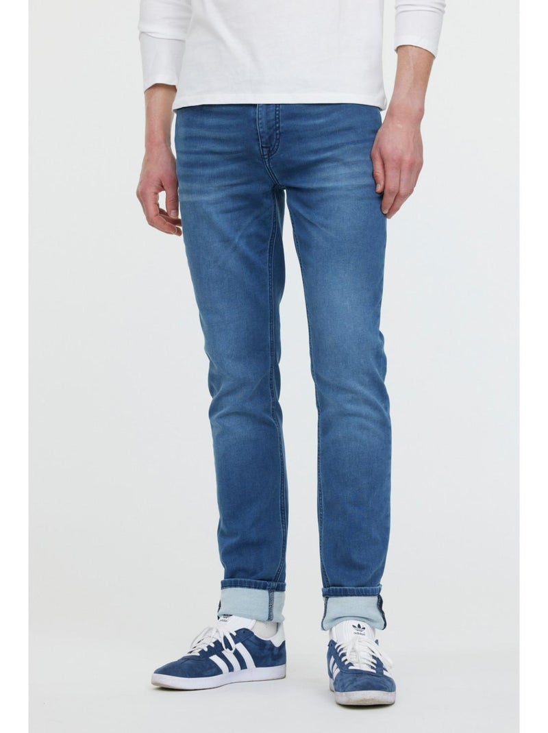Lee Cooper - Jeans LC122ZP Blue brushed Bleu - Kiabi