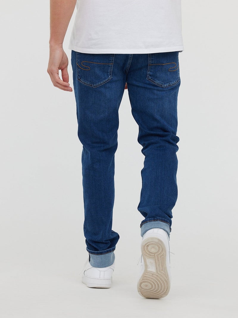 Lee Cooper - Jeans LC122ZP Dark medium brushed - L34 Bleu - Kiabi