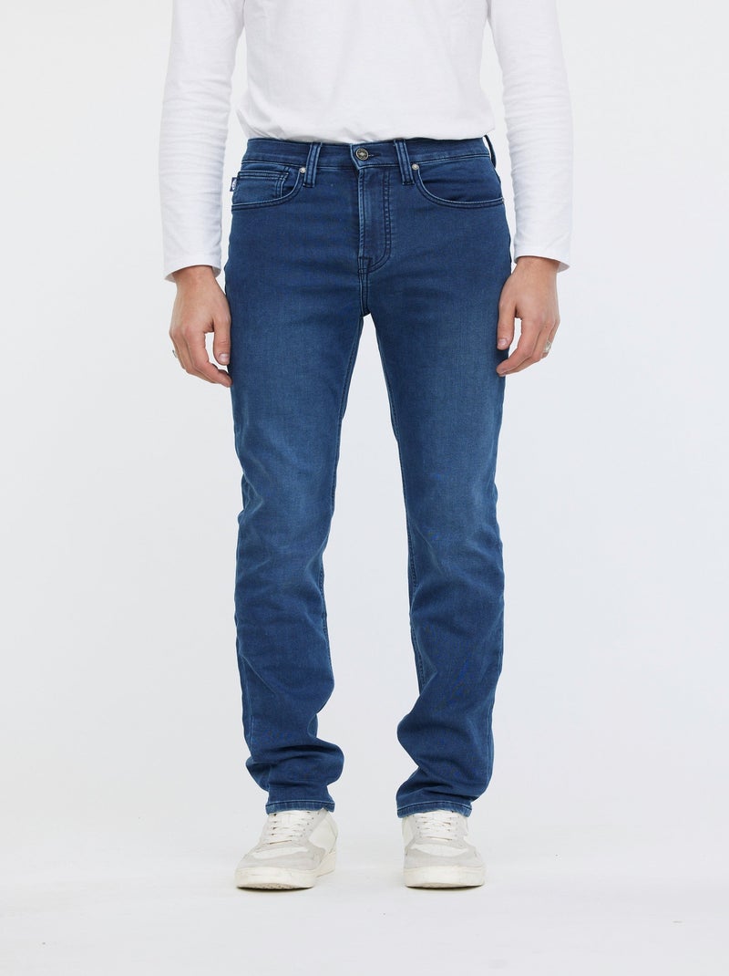 Lee Cooper - Jeans LC126 MEDIUM BLUE - L34 Noir Bleu Bleu - Kiabi