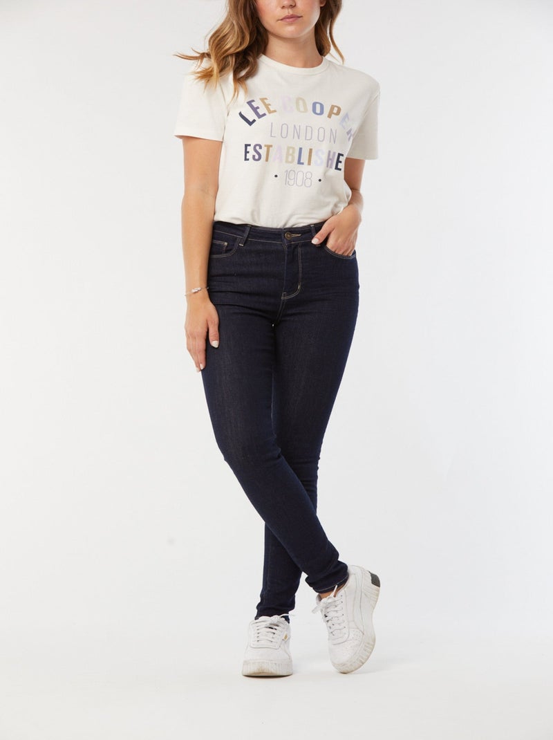 Lee Cooper - Jeans LC135 Brut - L32 Gris chiné - Kiabi