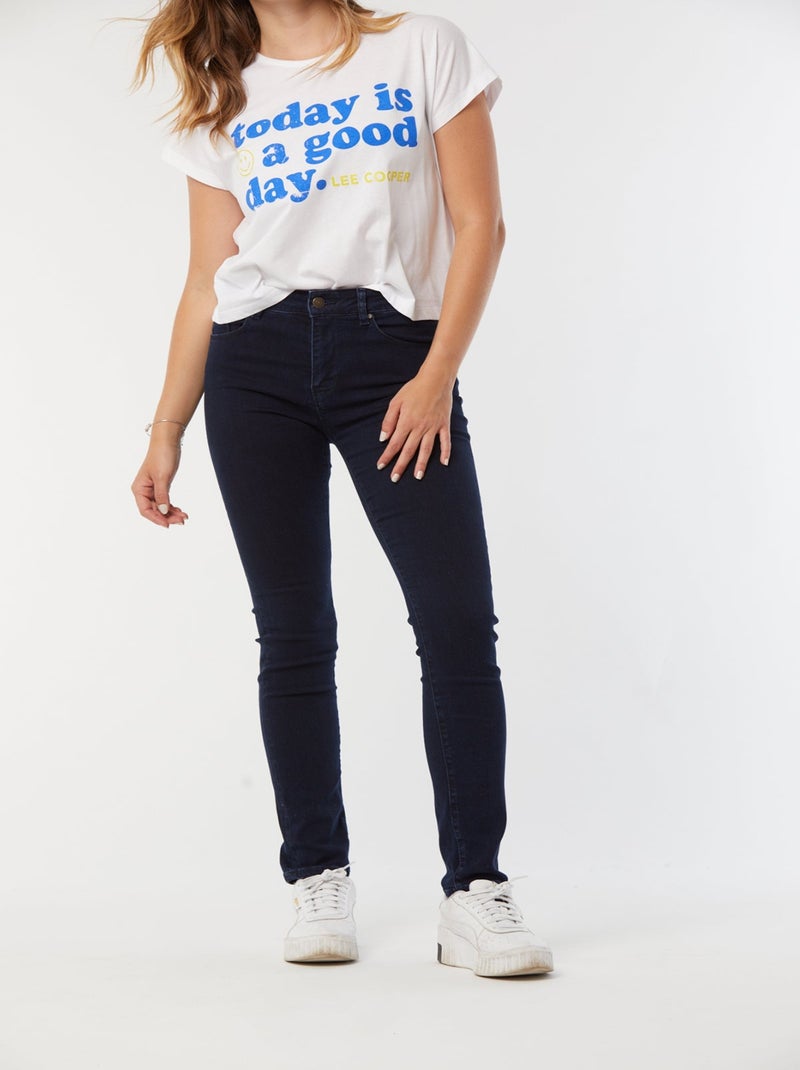 Lee Cooper - Jeans LC135 Indigo - L32 Bleu - Kiabi